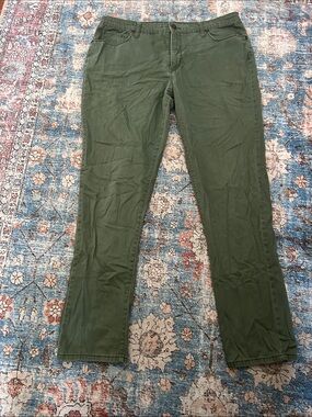 Basic Editions green contour waist jeans Size 14